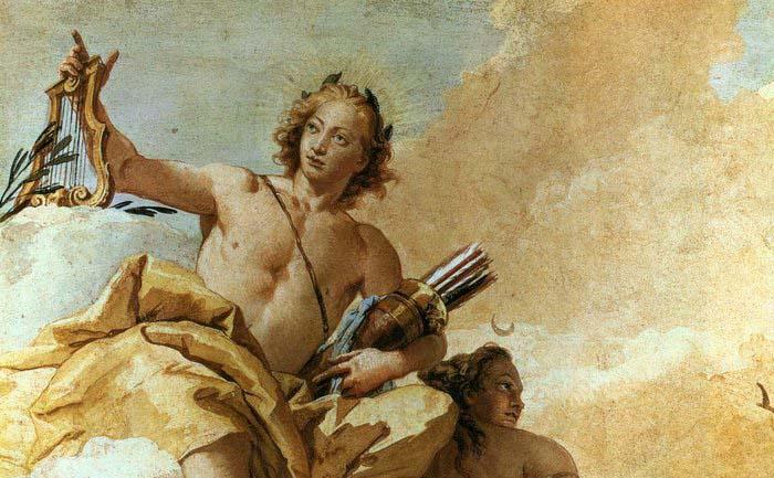 TIEPOLO, Giovanni Domenico Apollo and Diana